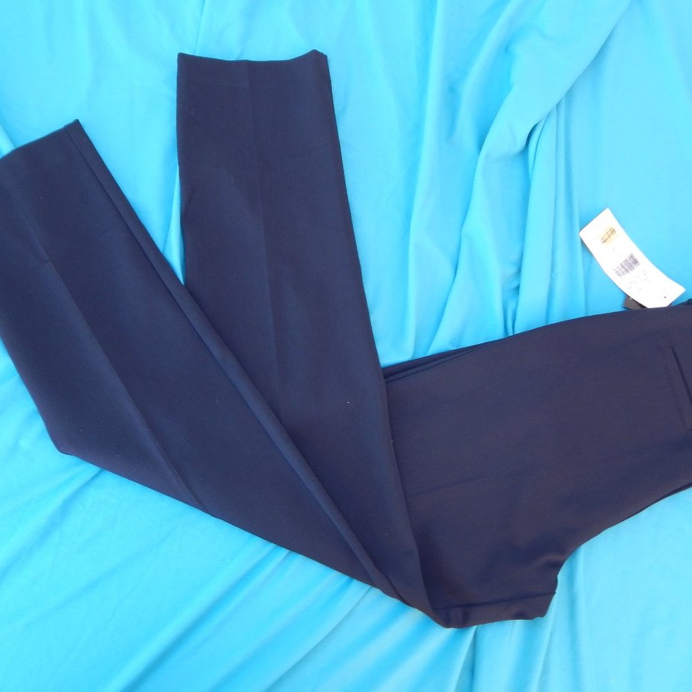 Karen Kane NWT Navy Dress Trousers - Picture 3 of 5